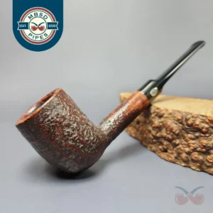 GBD Pre-1980s New Standard 9435 Sandblasted Billiard Estate Briar Pipe, English Estates