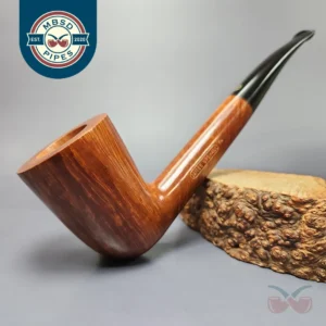 James Upshall Empire Series Executive Magnum Smooth Stacked Dublin Estate Briar Pipe, Unsmoked