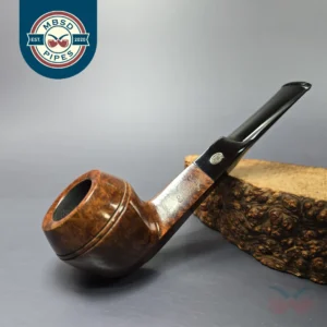 GBD Pre-1980s Ebony 2006 Smooth Bulldog Estate Briar Pipe, Unsmoked