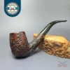 Dunhill 1958 Shell Briar 120 Sandblasted Bent Billiard Estate Briar Pipe, English Estates