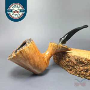 Preben Holm Handcut XL Smooth Freehand Estate Briar Pipe, Danish Estates