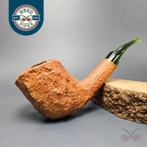 Savinelli Estella XL Rusticated Freehand Estate Briar Pipe, Italian Estates