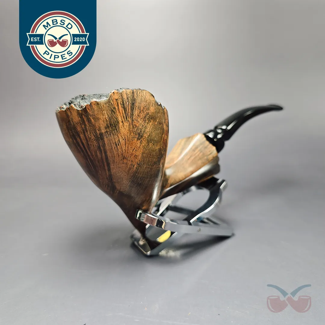 Ben Wade (Preben Holm) Matt Original XL Smooth Freehand Estate Briar Pipe, Danish Estates