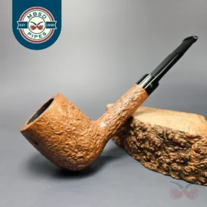 Charatan's Make 4420DC Sandblasted Billiard Estate Briar Pipe, English Estates