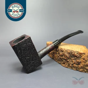 Digby by GBD Conquest 9579 Sandblasted Panel Poker Estate Briar Pipe, English Estates