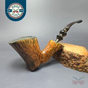 Ben Wade (Preben Holm) Golden Walnut Smooth Freehand Estate Briar Pipe, Danish Estates