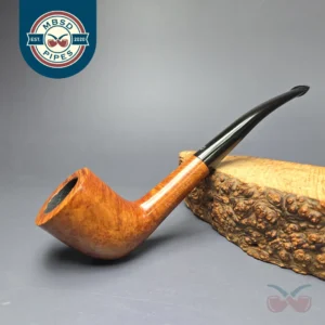 Astleys Tudor Rose Smooth Zulu Estate Briar Pipe, English Estates