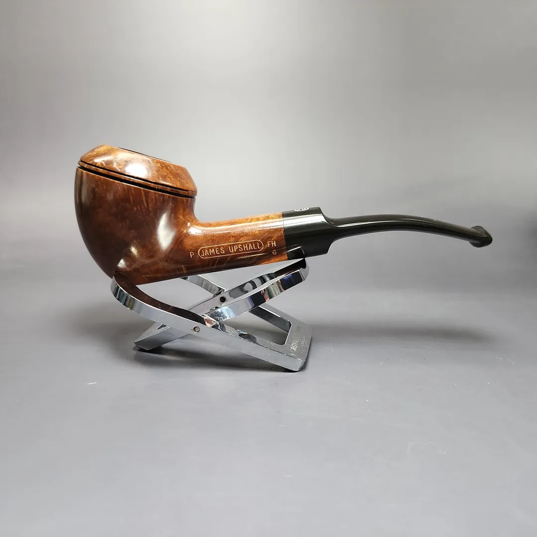 James Upshall P Grade Group 6 Smooth Rhodesian Estate Briar Pipe, Unsmoked - Image 2