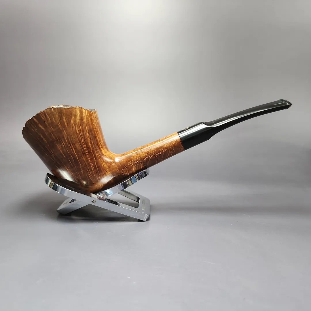 James Upshall B Grade EXL Smooth Dublin Estate Briar Pipe, English Estates - Image 2