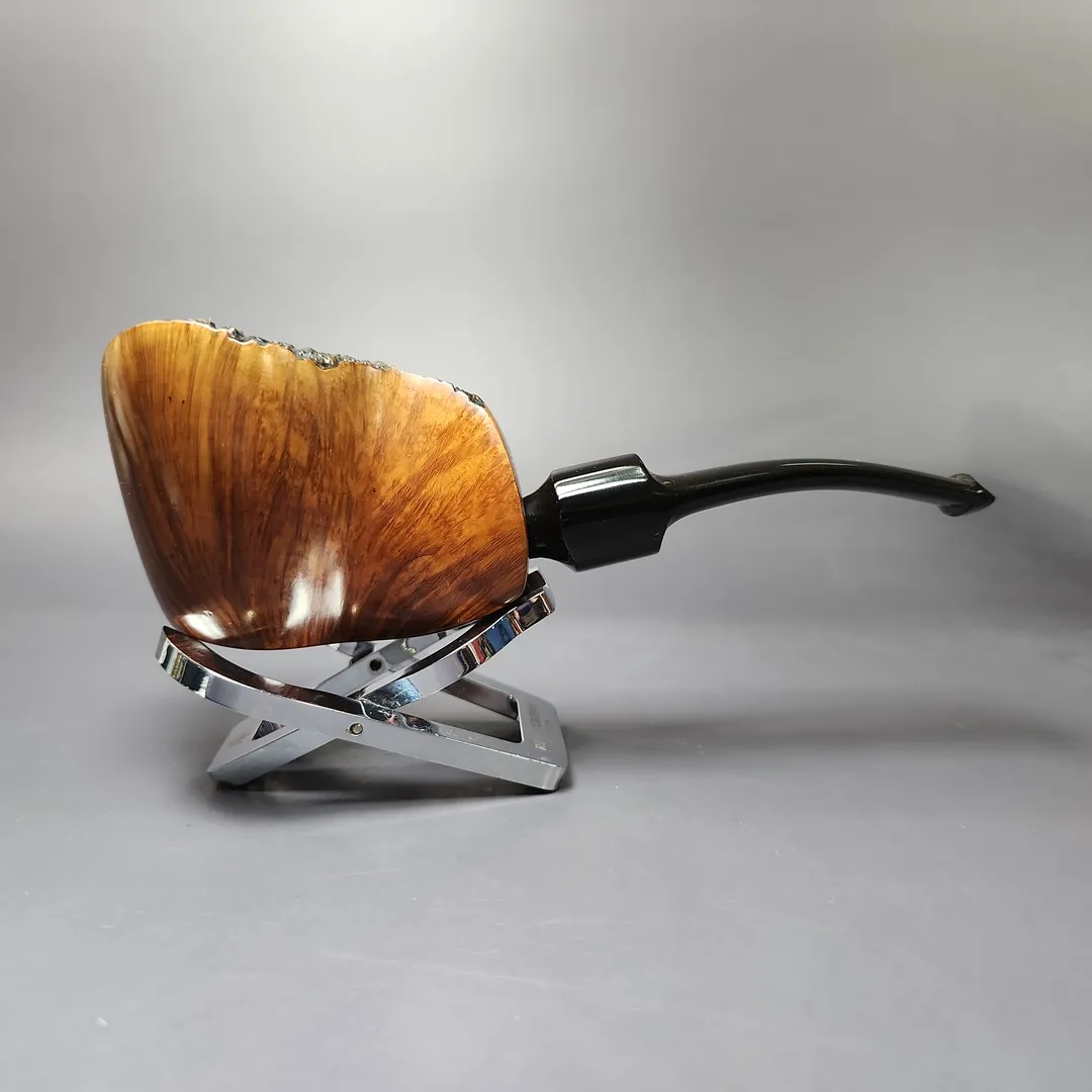 Holtorp Smooth Freehand Estate Briar Pipe, Danish Estates - Image 2