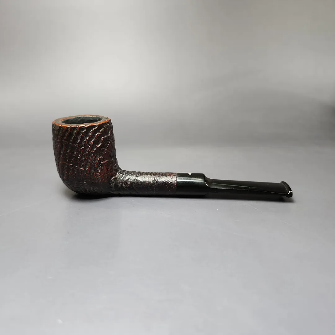 Dunhill 1975 Shell Briar 39 Sandblasted Billiard Estate Briar Pipe, English Estates - Image 2