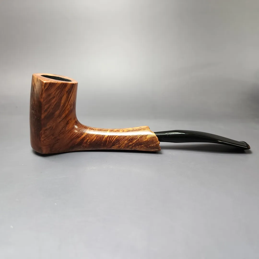 Unknown XL Smooth Elliptical Freehand Estate Briar Pipe, Other Estates - Image 2