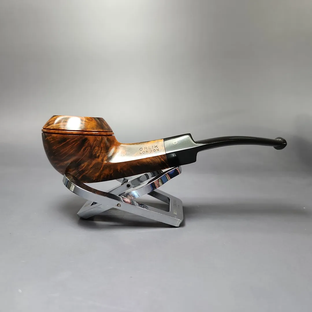 Orlik London 56071 Smooth Bulldog Estate Briar Pipe, Unsmoked - Image 2