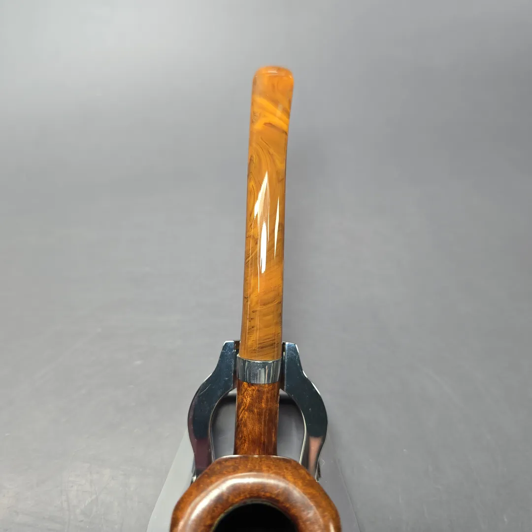 Mina Pipes Smooth Panel Dublin w/ Silver Estate Briar Pipe, Unsmoked - Image 2