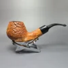 Ser Jacopo S3 Sandblasted Brandy Estate Briar Pipe, Italian Estates - Image 2