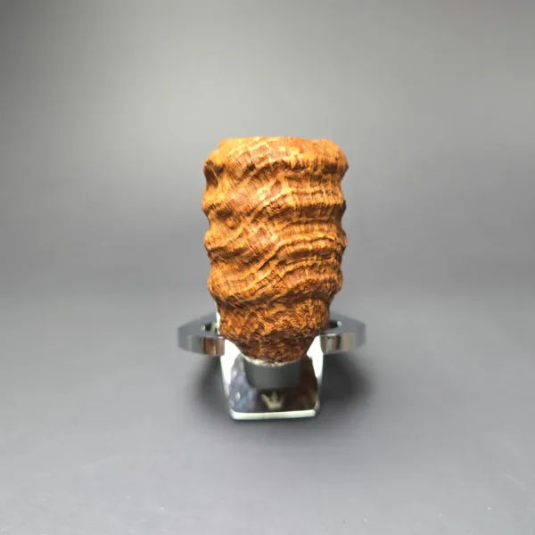 Mastro Beraldi Rusticated & Sandblasted Stack Estate Briar Pipe, Unsmoked, 9mm - Image 3