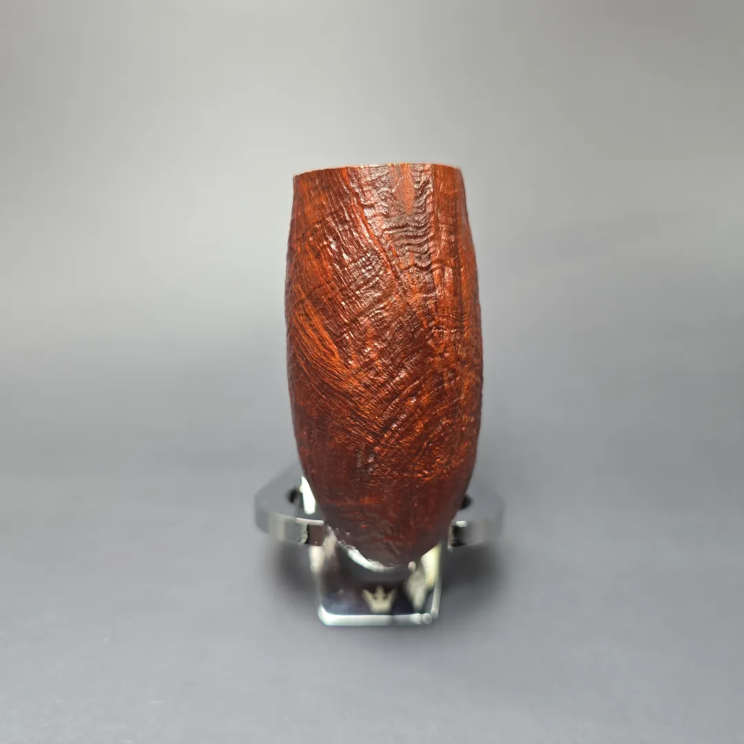 Caminetto Ascorti Radice Era Excellence Sandblasted Stack Estate Briar Pipe, Unsmoked - Image 3