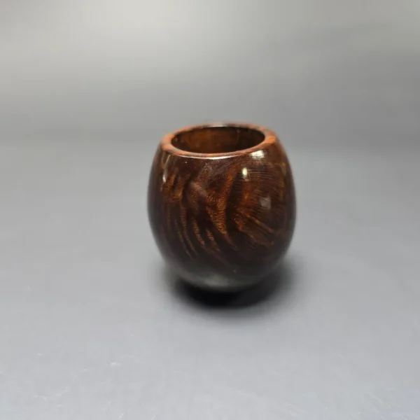 Kaywoodie Pre-1977 Signet Smooth Apple w/ Aluminum Estate Briar Pipe, Unsmoked - Image 3