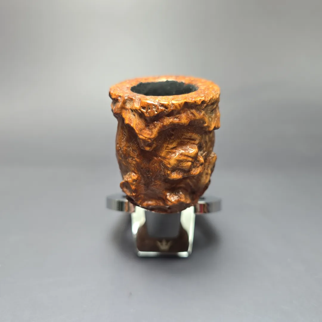 Radice Underwood Twin Bore Wax Drip Billiard Estate Briar Pipe, Italian Estates - Image 3