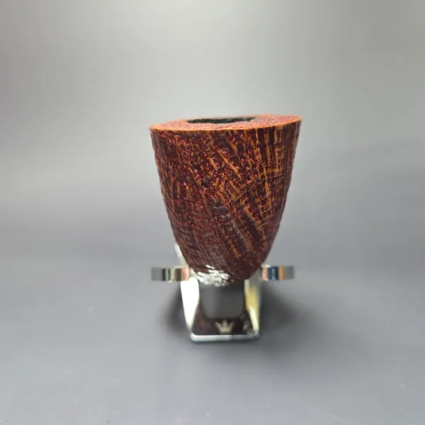 Ser Jacopo S2 Sandblasted Horn Estate Briar Pipe, Italian Estates - Image 3