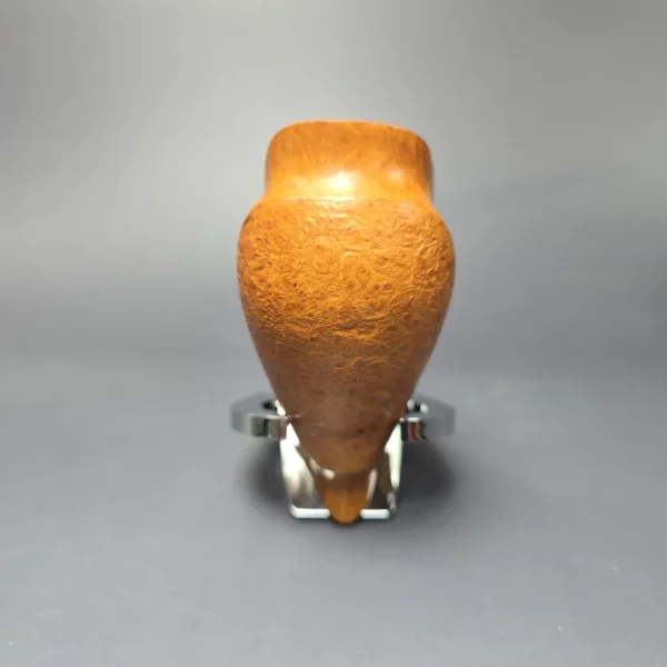 WO Larsen Pearl Grade Partially Sandblasted Cobra Estate Briar Pipe, Unsmoked - Image 3