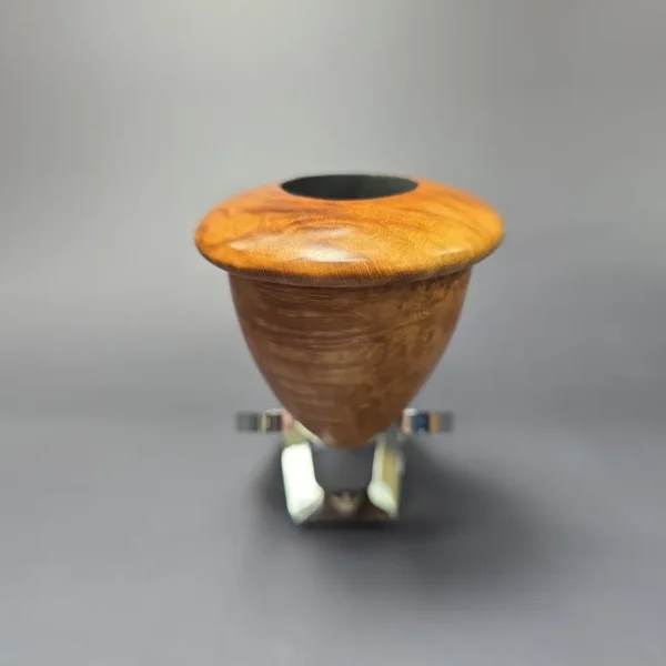 Brebbia Calabash Argento Smooth Calabash Estate Briar Pipe, Italian Estates, 9mm - Image 3