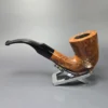 Prince of Wales Handmade Sandblasted Dublin Estate Briar Pipe, English Estates - Image 3