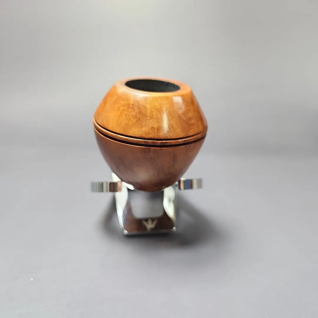 James Upshall R Grade Smooth Bulldog Estate Briar Pipe, English Estates - Image 3