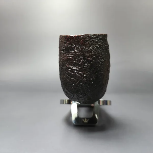 Ashton Pebble Grain ELX Sandblasted Billiard Estate Briar Pipe, English Estates - Image 3