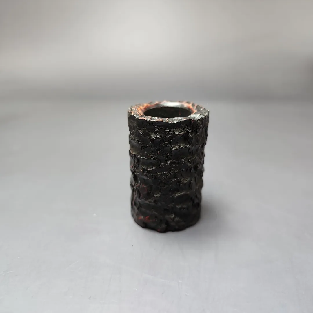 Peterson St Patrick's Day 2025 701 Rusticated Poker Estate Briar Pipe, Unsmoked - Image 3