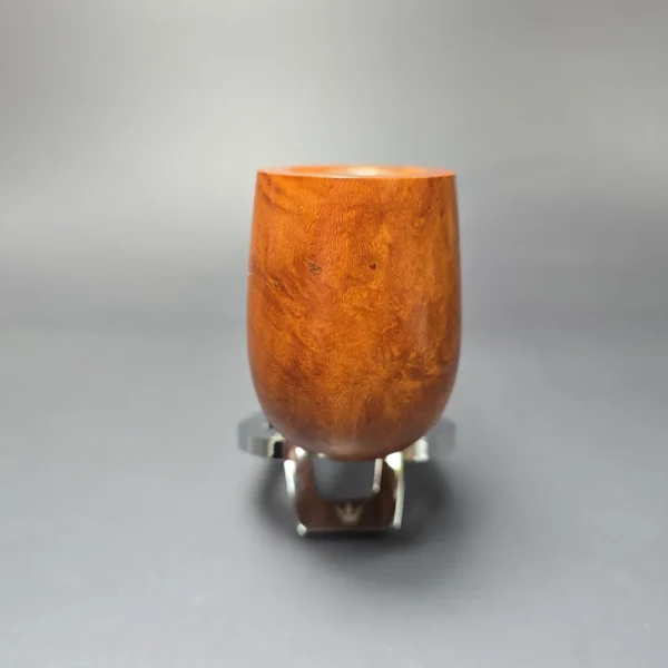 Edwards XL Smooth Bent Billiard w/ Ebonite Estate Briar Pipe, Unsmoked - Image 3