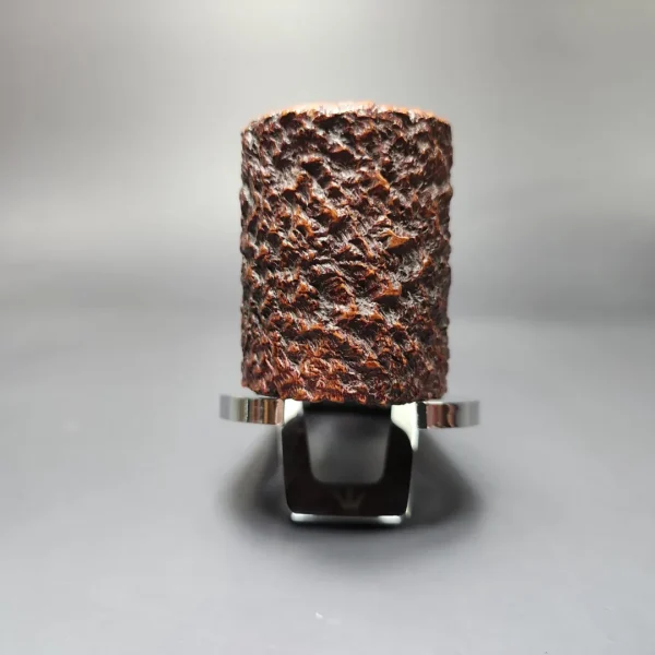 GBD Giant Rusticated Poker Estate Briar Pipe, English Estates - Image 3