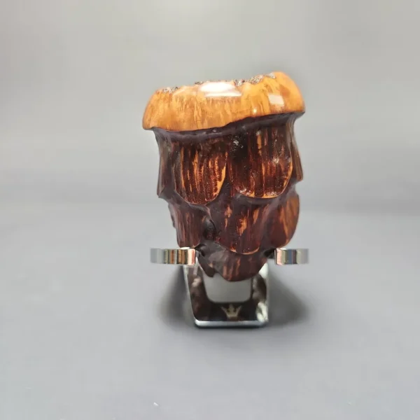 Nording Spruce Cone Partially Rusticated Freehand Estate Briar Pipe, Unsmoked - Image 3