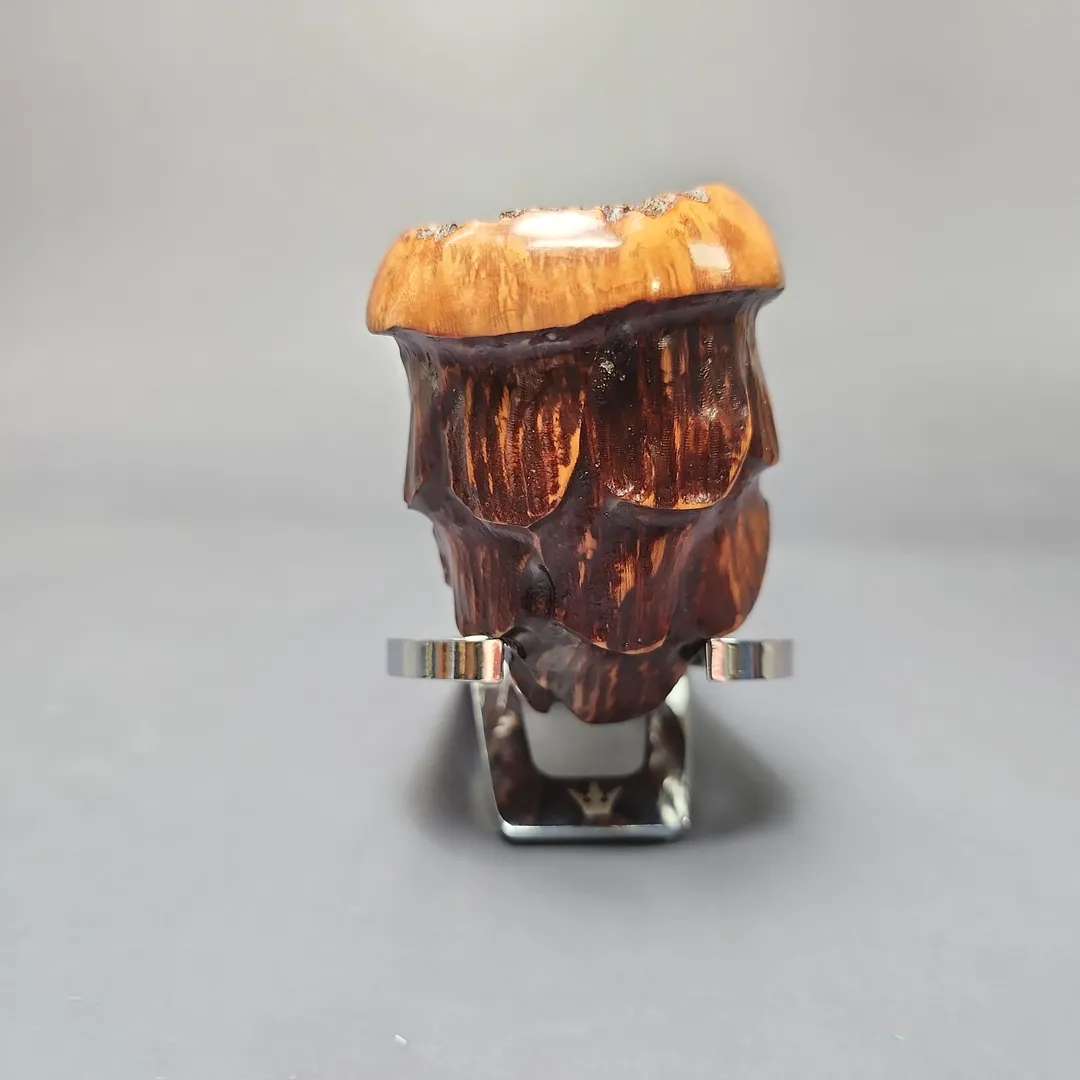 Nording Spruce Cone Partially Rusticated Freehand Estate Briar Pipe, Unsmoked - Image 3