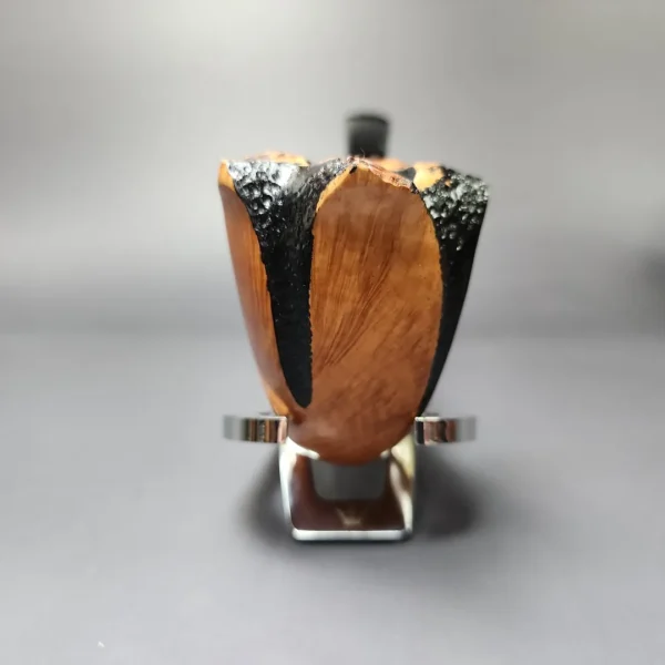 Nording Spiral Natural Smooth Freehand Estate Briar Pipe, Unsmoked - Image 3