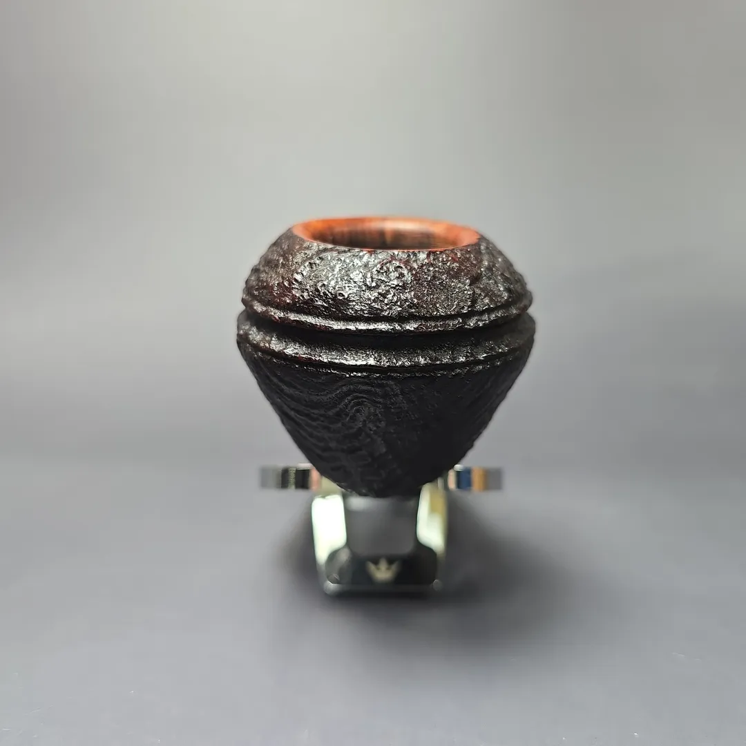 GBD Unique Original XL Sandblasted Rhodesian Estate Briar Pipe, English Estates - Image 3