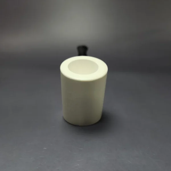 MBSD Meerschaum Deluxe Smooth Poker Block Meerschaum Pipe, New - Image 3