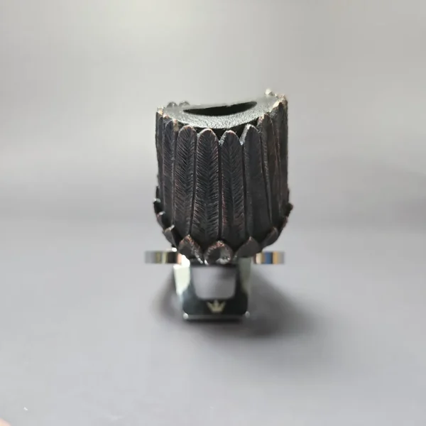 Moonlight Pipes "Brass-Necked Bird" Zulu Handmade Briar Pipe, New - Image 3