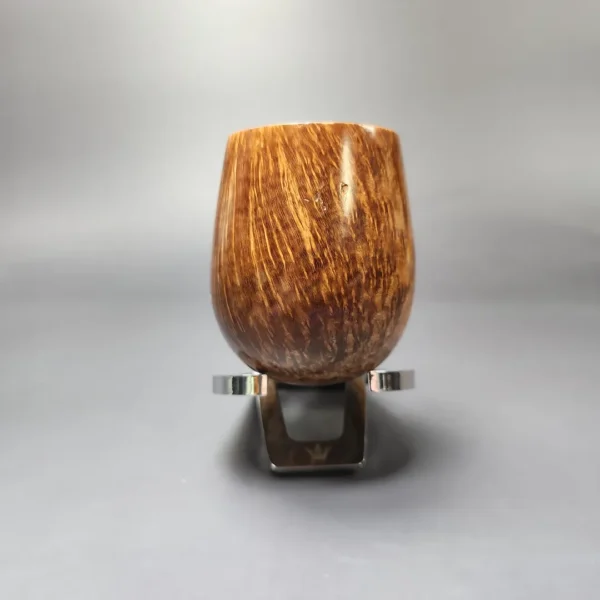 James Upshall Empire Series Old England Magnum Smooth Bent Billiard Estate Briar Pipe, Unsmoked - Image 3