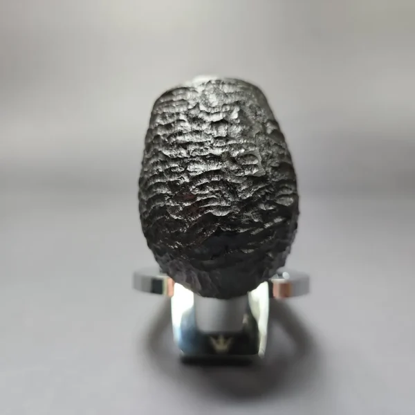 MBSD Briars by Piero Vitale Rusticated Brandy w/ Zebrawood Briar Pipe, New - Image 3