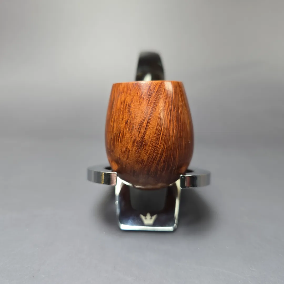 Peterson 1999 Supreme Gold Mounted 221 Smooth Bent Billiard Estate Briar Pipe, Irish Estates - Image 3