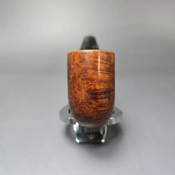 Peterson 1949-1963 Deluxe System 4S Smooth Bent Billiard w/ Bone Condenser Estate Briar Pipe, Irish Estates - Image 3