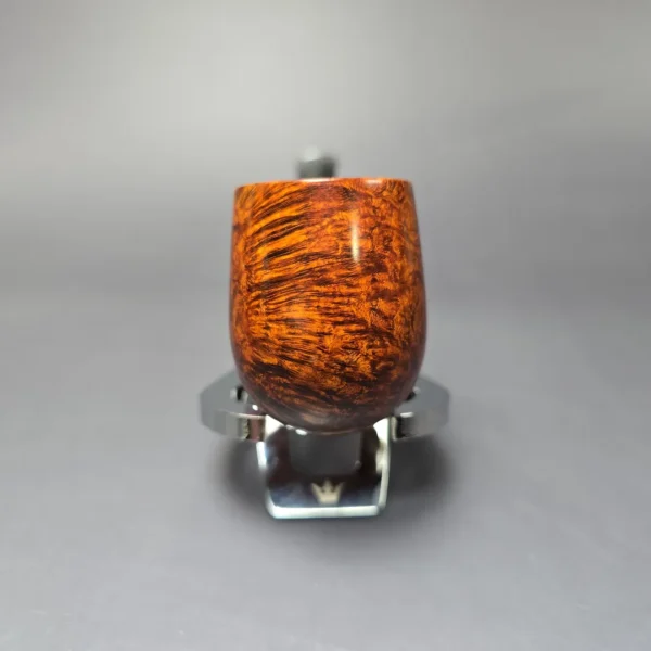 Vollmer & Nilsson Smooth Bent Billiard w/ Silver Estate Briar Pipe, Unsmoked - Image 3