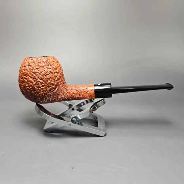 Caminetto 1986-7 Business Rusticated Apple Estate Briar Pipe, Italian Estates - Image 3