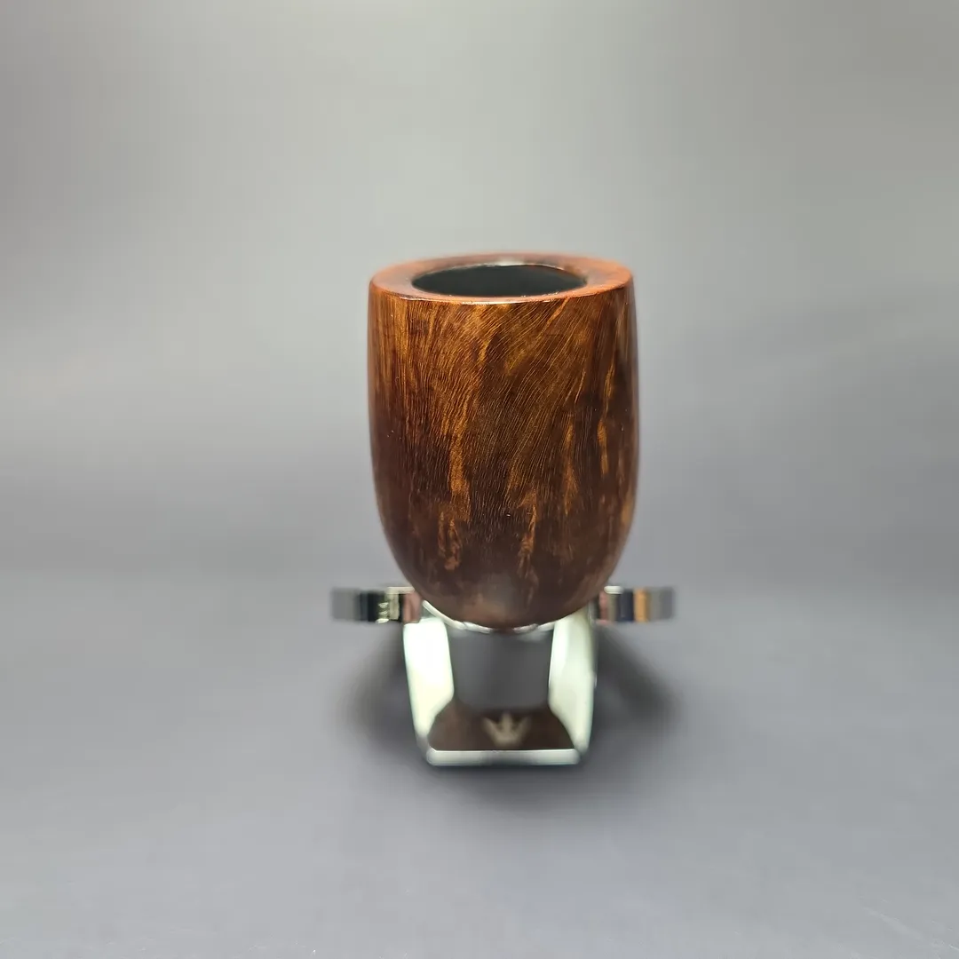 GBD 1957 9452 Smooth Billiard w/ Silver Spigot Estate Briar Pipe, English Estates - Image 3