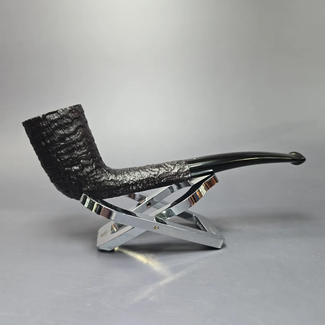 Barling's Make 1960-62 4804 Sandblasted Zulu Estate Briar Pipe, English Estates - Image 3