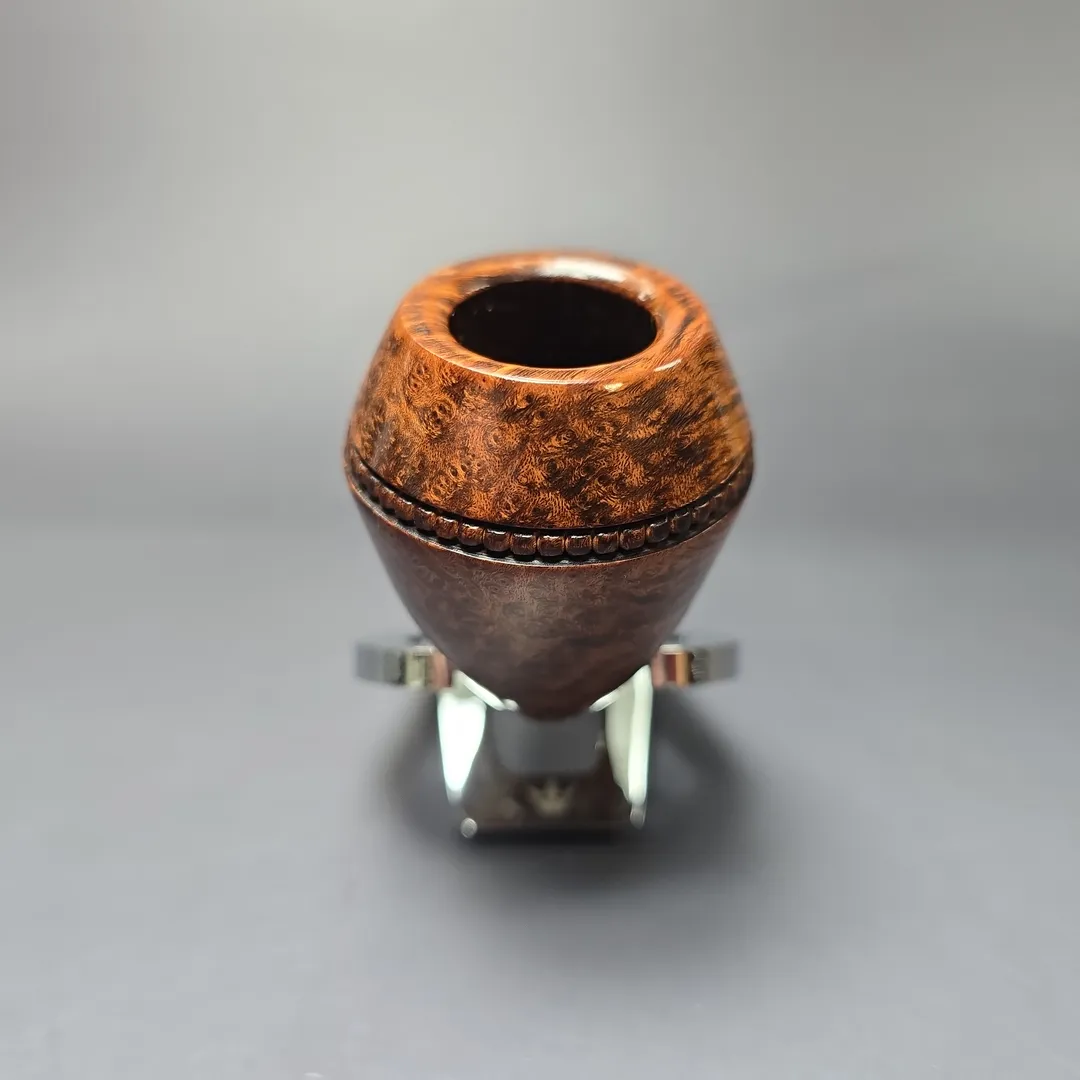 Peterson Sherlock Holmes Baker Street w/ 9k Gold Smooth Bulldog Estate Briar Pipe, Unsmoked - Image 3