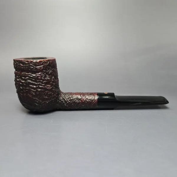 Ashton 1999 Pebble Grain XXX Sandblasted Billiard Estate Briar Pipe, English Estates - Image 3