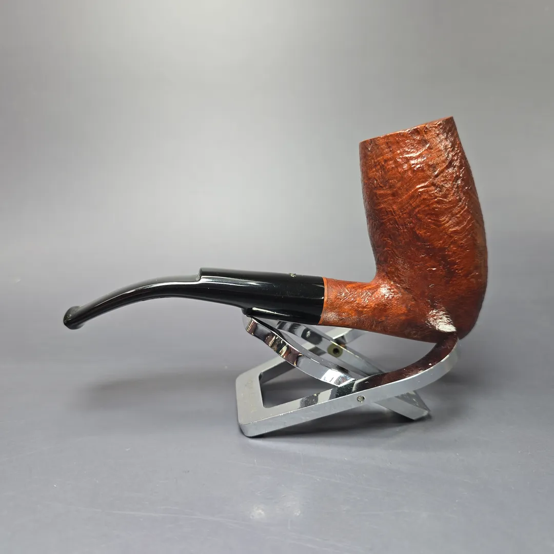 Caminetto Ascorti Radice Era Excellence Sandblasted Stack Estate Briar Pipe, Unsmoked - Image 4