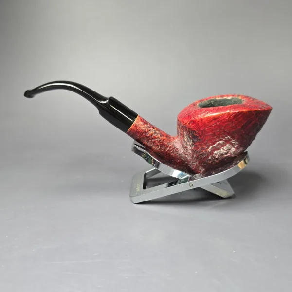 WO Larsen Super Sandblasted Dublin Estate Briar Pipe, Danish Estates - Image 4